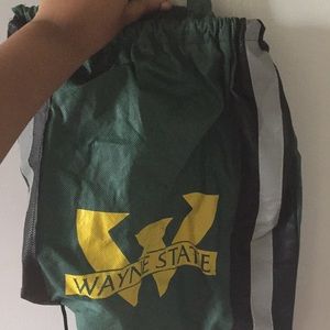 Wanye State String Back Pack